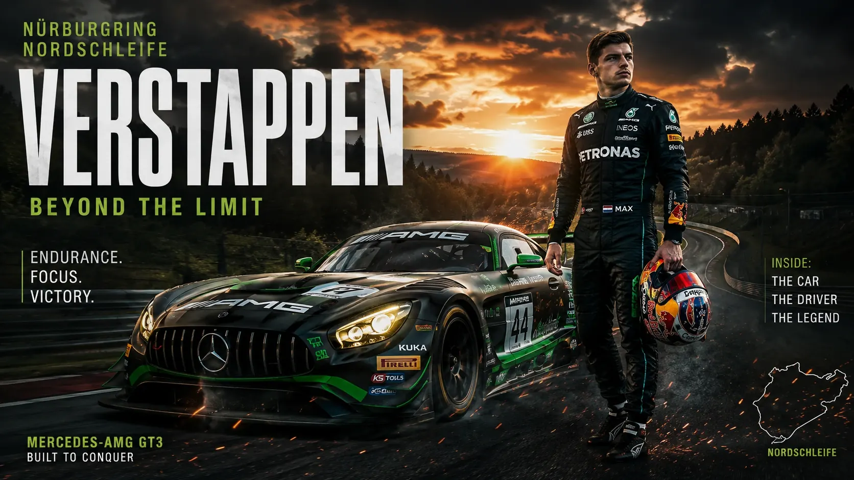 Από τη Formula 1 στο Nürburgring: Η νέα πρόκληση του Max Verstappen